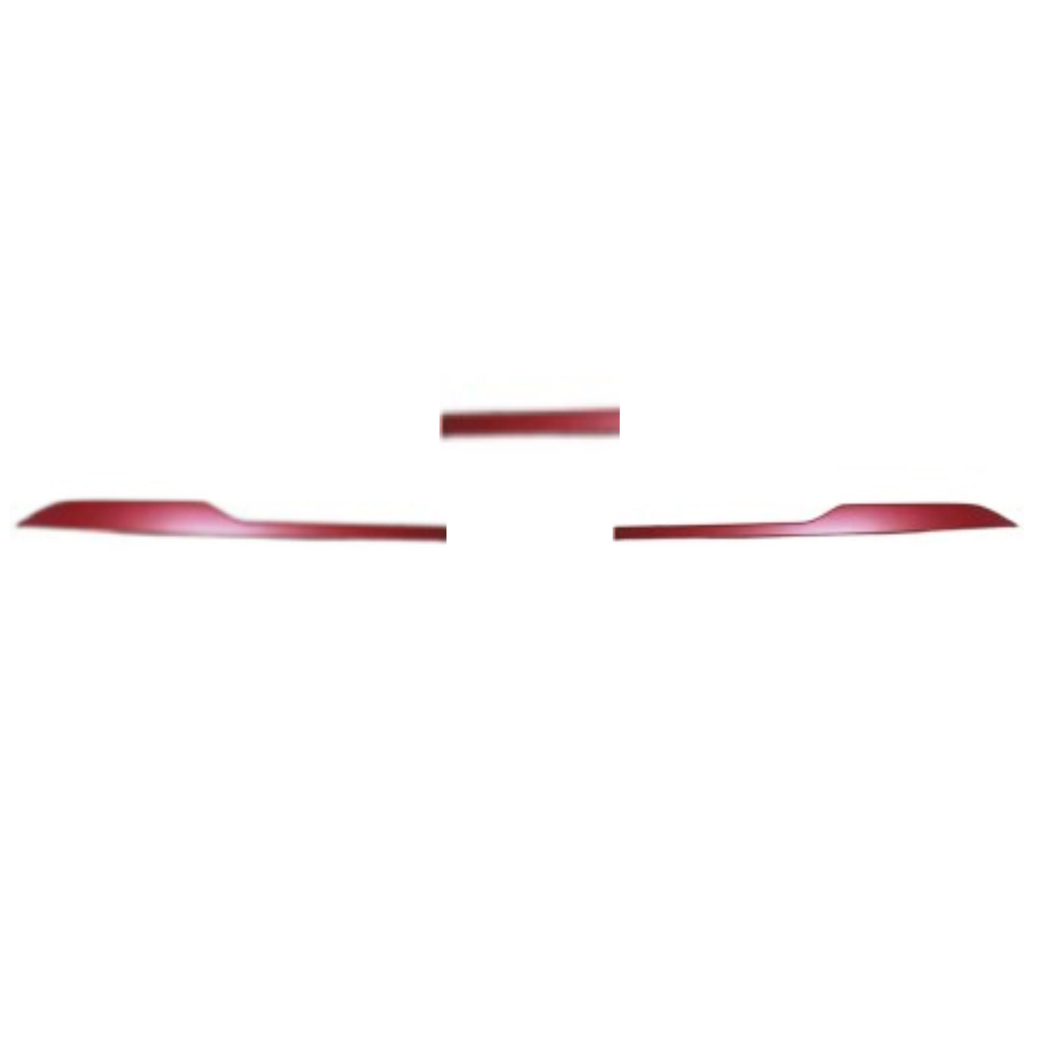 زه قرمز سپر جلو ایکس ۵۵ پرو چپ راست و وسط | تریم قرمز X55 Pro